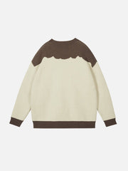 Aelfric Eden Color Blocking Cat Sweater