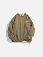 Aelfric Eden Faux Two-Piece Basic Classic Sweater