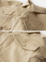 Aelfric Eden Irregular Patchwork Bandana Jacket