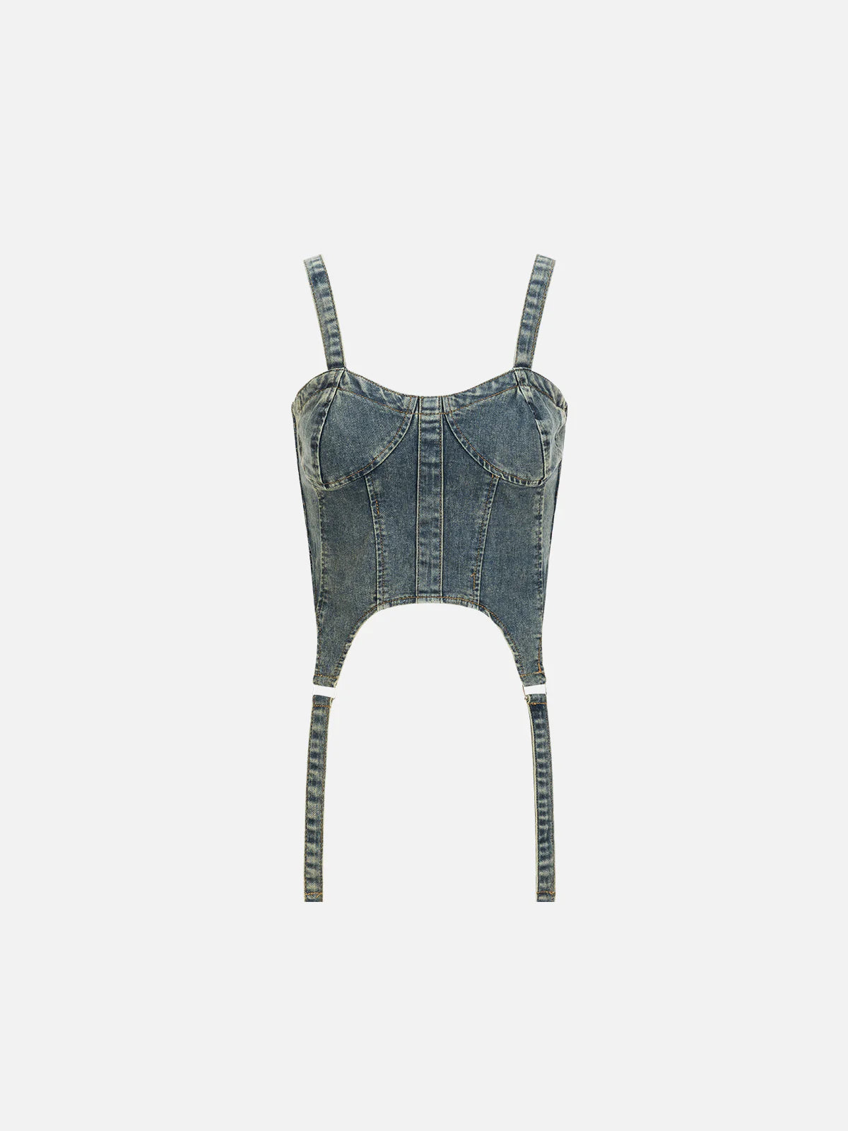 Aelfric Eden Bandage Hem Denim Cami Top
