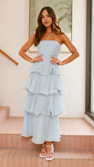 Lanica Maxi Dress - Blue