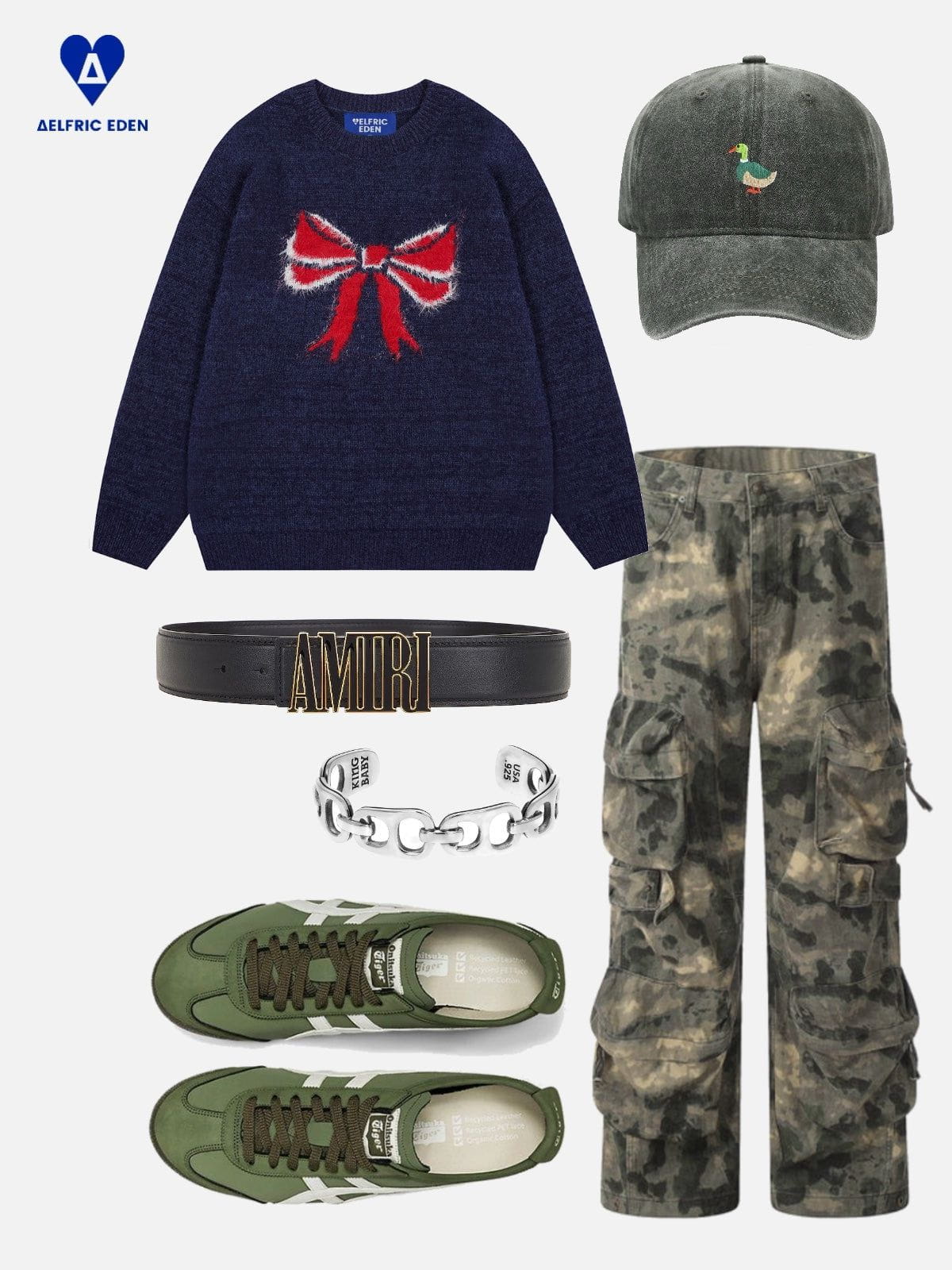 Aelfric Eden Bow Jacquard Sweater
