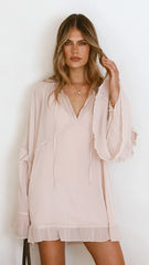 Leera Mini Dress - Nude