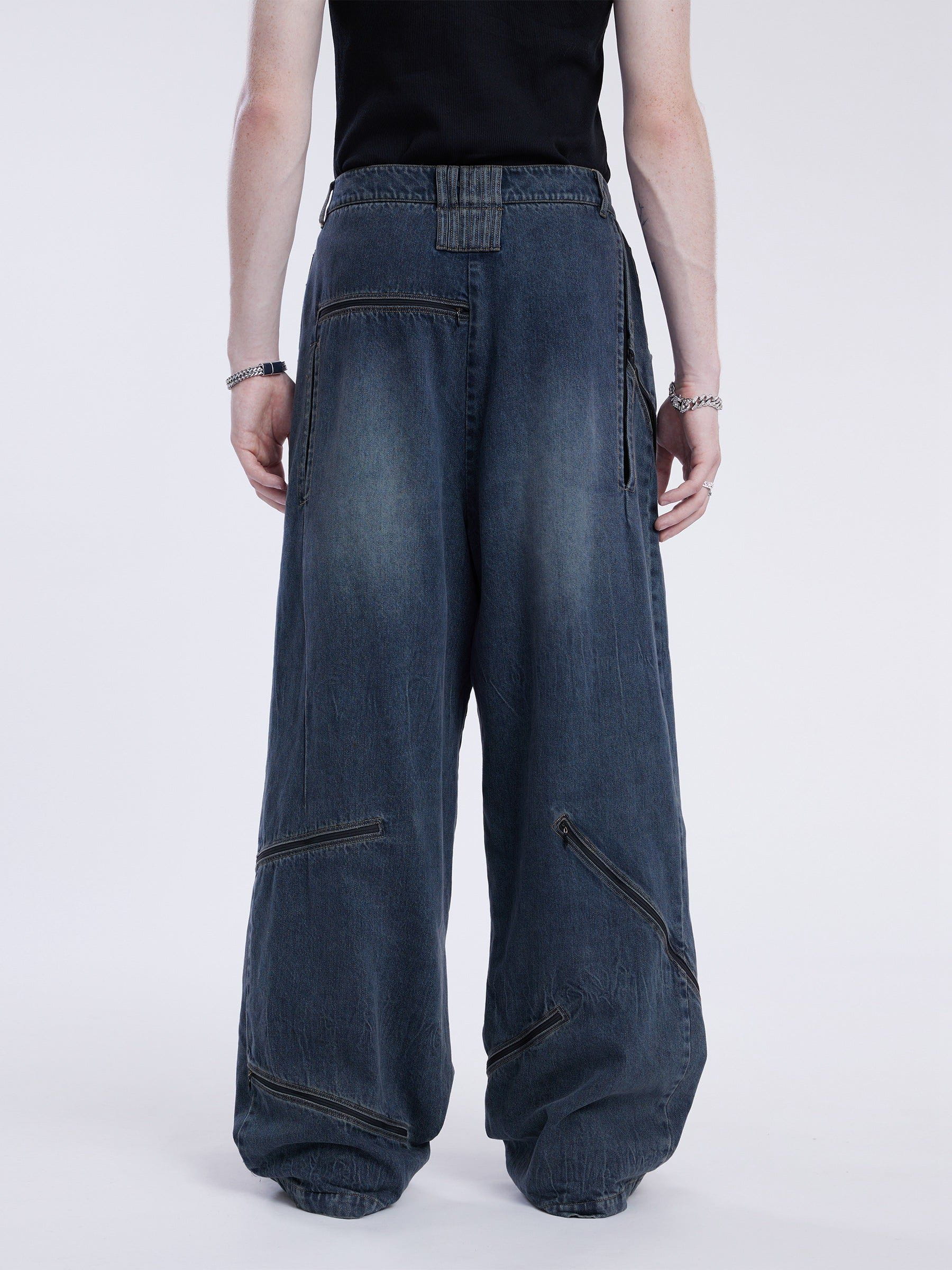 City Of Love Multi-Zipper Jeans