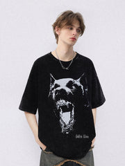 Aelfric Eden Cerberus Graphic Washed Tee