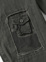 Aelfric Eden Fringe Pocket Straight Leg Jeans