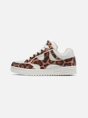 StarryClimb Leopard Print Patchwork Skate Shoes [Recommended By @regi._.mac]