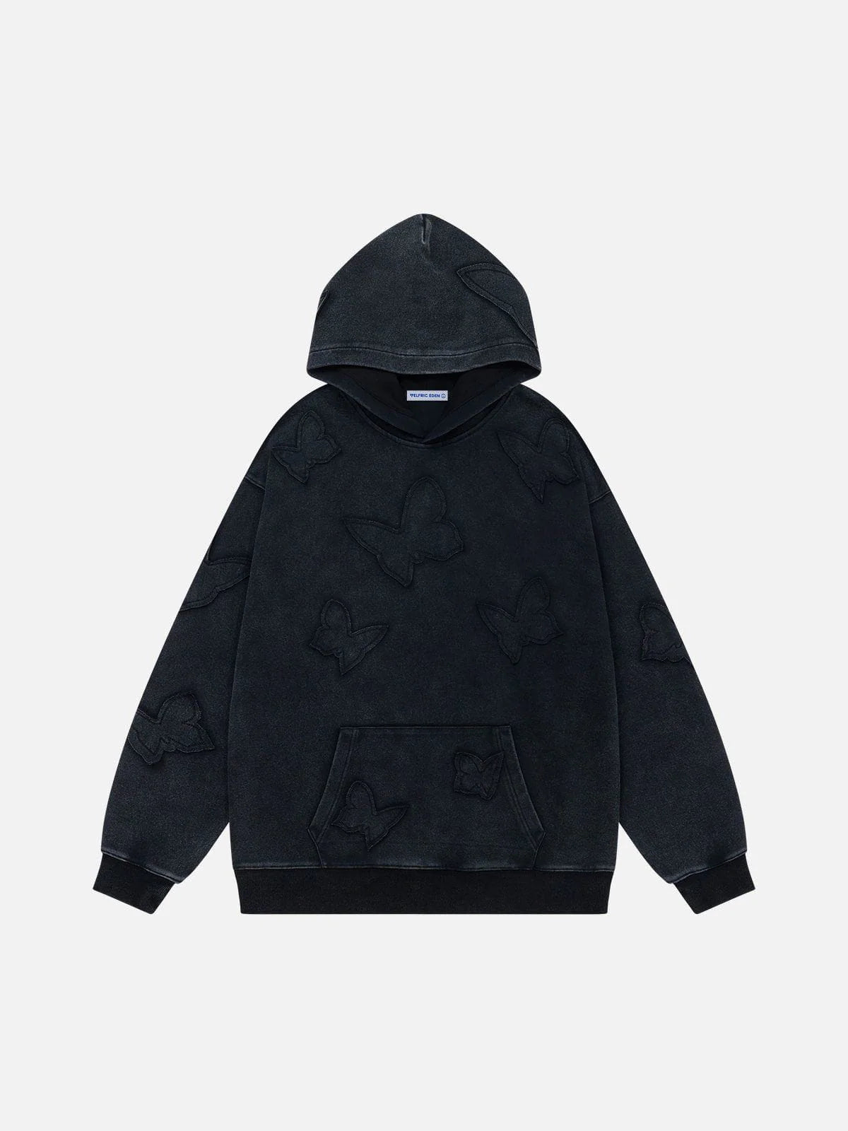 Aelfric Eden Applique Butterfly Washed Hoodie