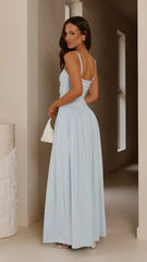 Libertine Maxi Dress - Sky Blue