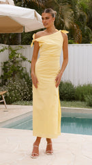 Simone Maxi Dress - Yellow