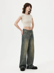 Aelfric Eden Solid Vintage Loose Jeans