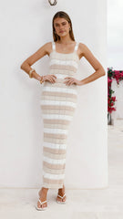 Mikayla Maxi Dress - Beige