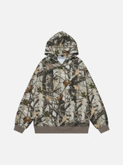 Aelfric Eden Camouflage Branch Graphic Hoodie [Recommended By @zaii623]