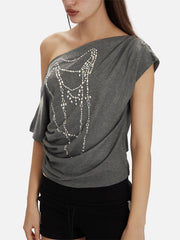 Aelfric Eden Hotfix Rhinestones Tee