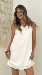 Nalu Mini Dress - White