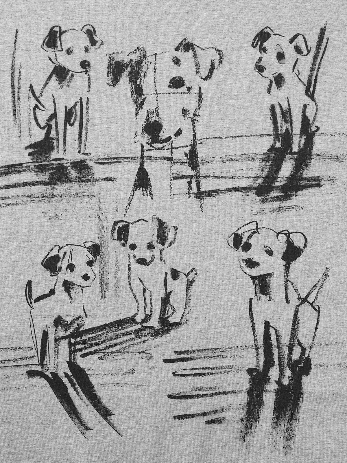 Aelfric Eden Line Graffiti Dog Tee