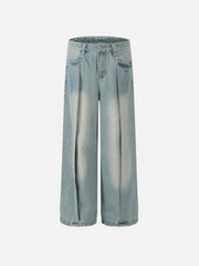 Aelfric Eden Deconstructive Washed Loose Jeans