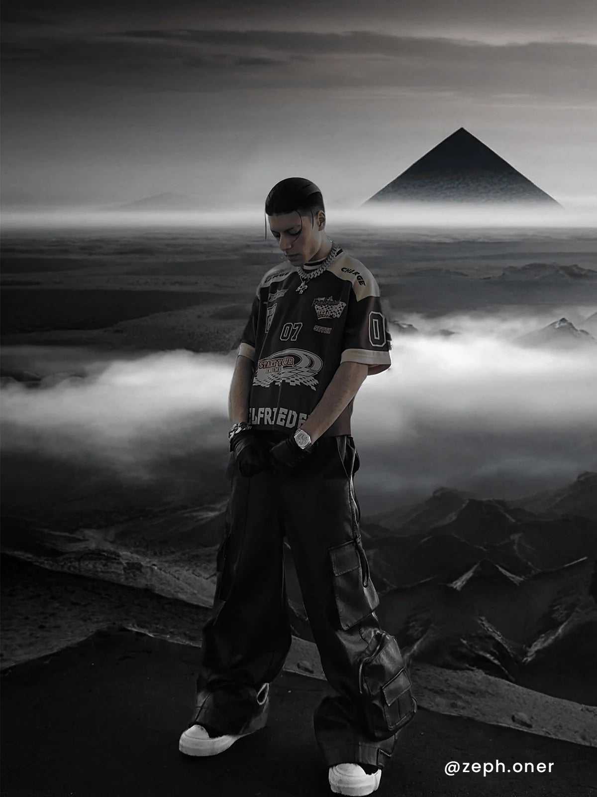 Aelfric Eden Contrast Color Racing Tee [Recommended by@addieisdaddyyy]