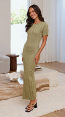 Mari Maxi Dress - Sage