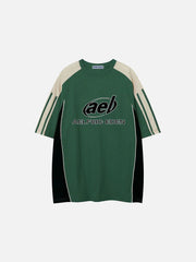 Aelfric Eden Contrast Color Speedway Tee