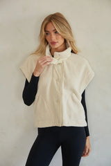 Greer Oversized Fleece Vest