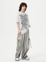 Aelfric Eden Futuristic Liquid Metal Design Tee