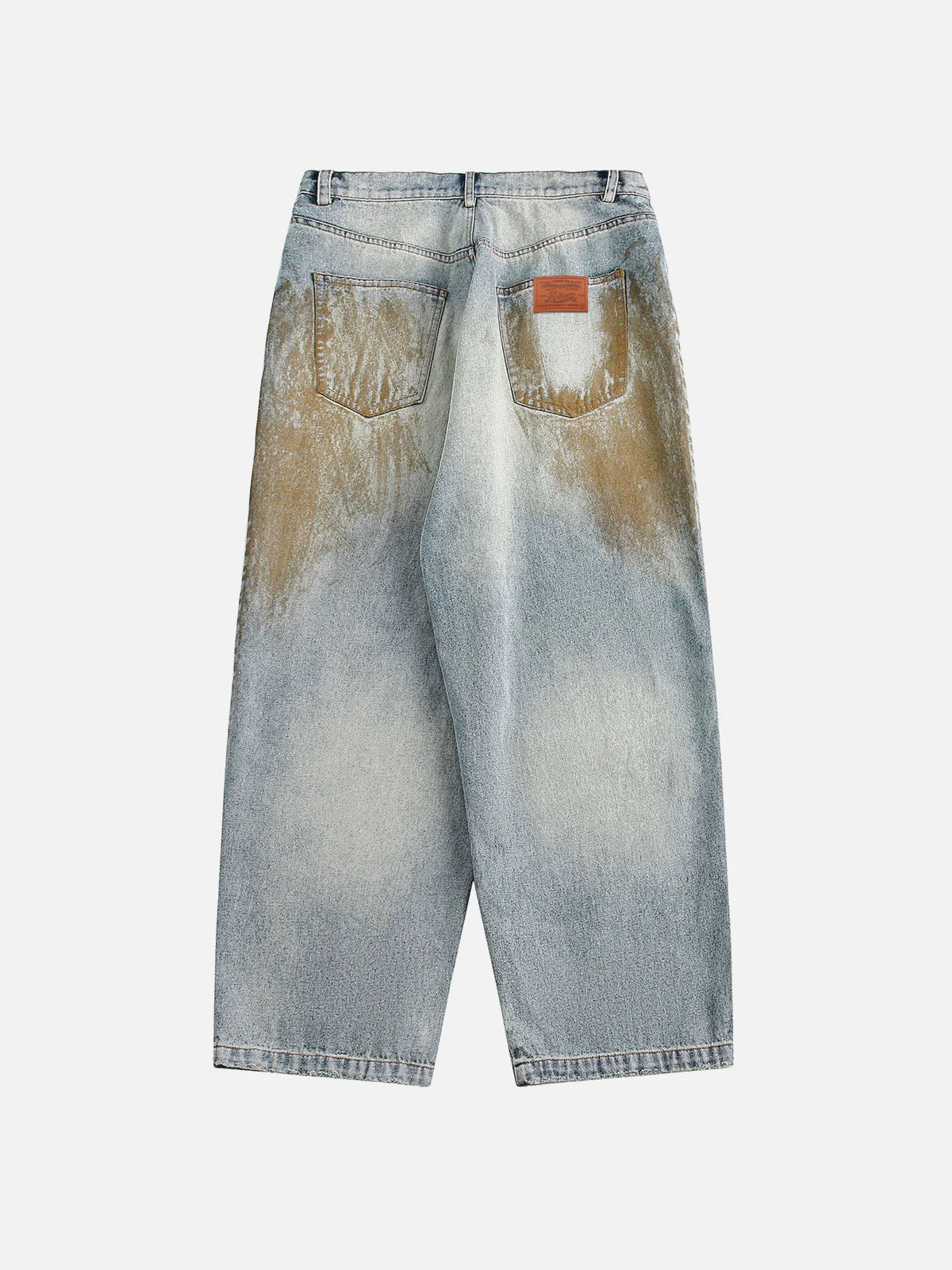 Aelfric Eden Dirt Color Washed Baggy Jeans