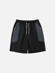 Aelfric Eden Athleisure Patchwork Shorts