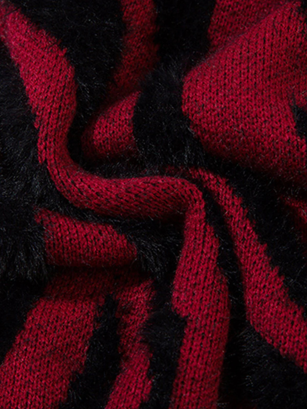 Aelfric Eden Zebra Pattern Oversized Sweater