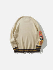 Aelfric Eden Sunflowers & Self-portrait of Van Gogh Sweater