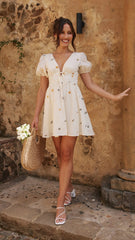 Demi Mini Dress - Leilani Print