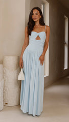 Libertine Maxi Dress - Sky Blue