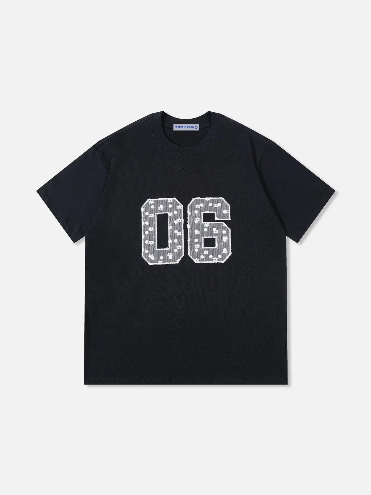 Aelfric Eden Lace Number Embroidery Tee
