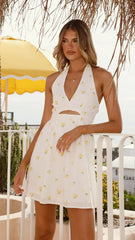 Kylie Mini Dress - Limone