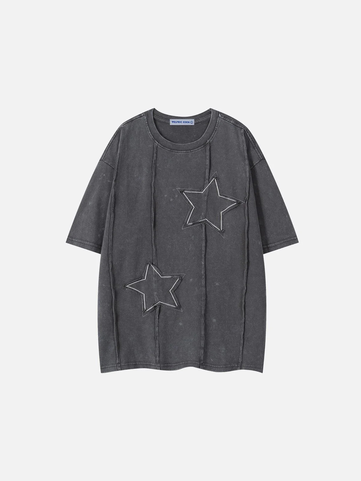 Aelfric Eden Applique Embroidery Star Washed Tee