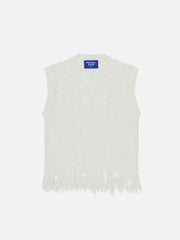 Aelfric Eden Open Knit Tassel Sweater Vest
