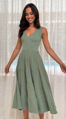 Jayde Knit Dress - Khaki