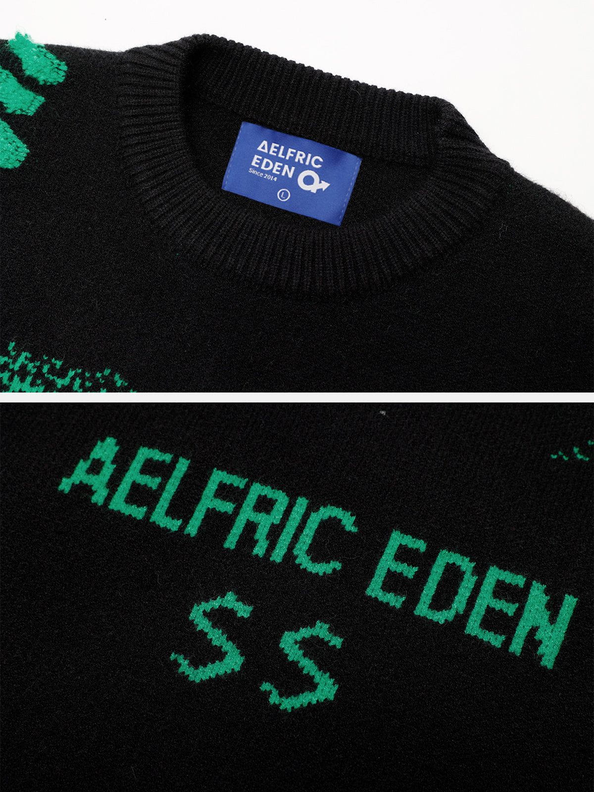 Aelfric Eden Cyberpunk Dot Matrix Sweater Vest