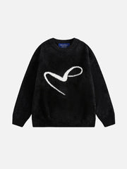 Aelfric Eden Line Heart Graphic Sweater