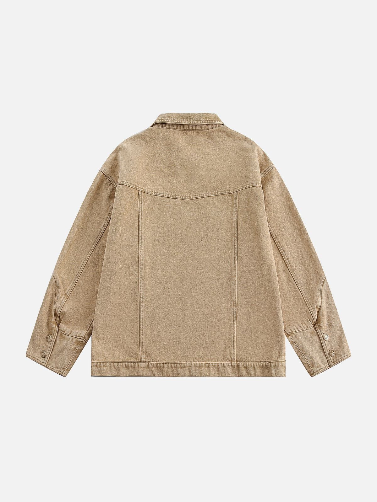 Aelfric Eden Embroidery Washed Denim Jacket
