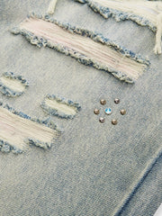 Aelfric Eden Fringe Distressed Jeans