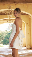 Vandana Mini Dress - Cream