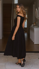 Immy Midi Dress - Black