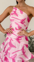 Nalani Maxi Dress - Pink Print