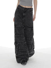 Aelfric Eden Washed Multi Pocket Jeans