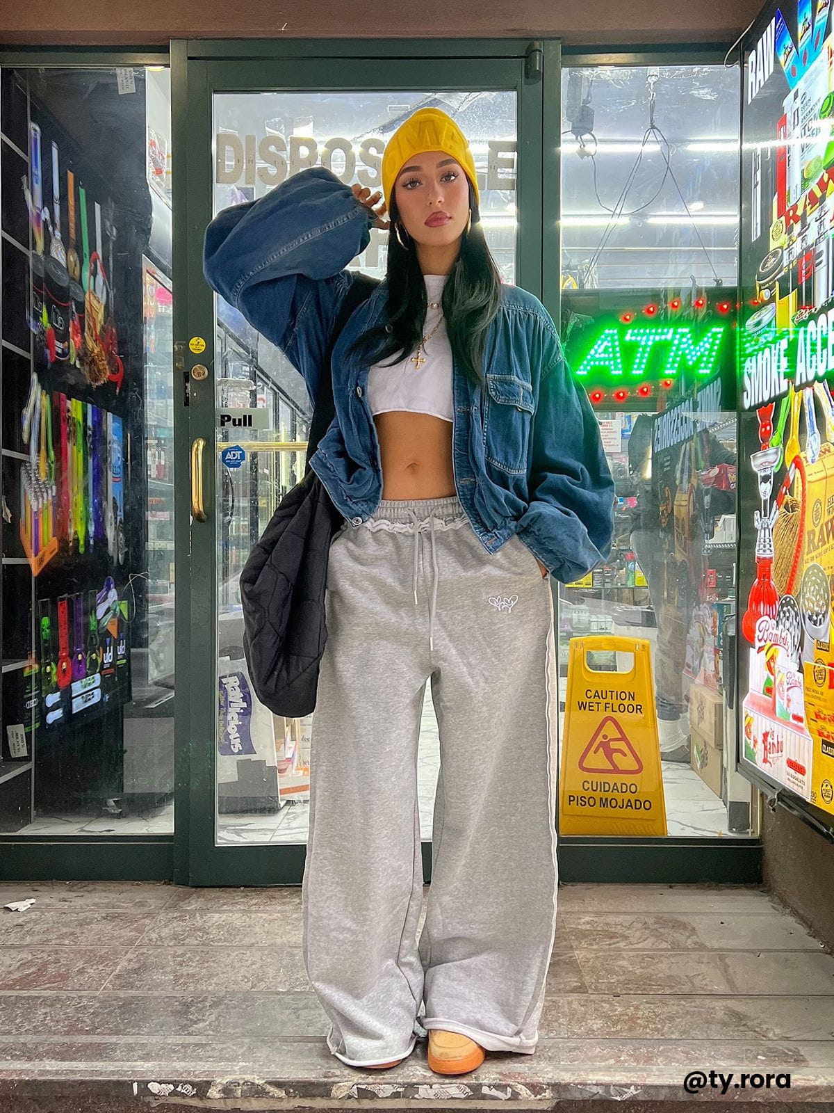 Aelfric Eden Basic Embroidery Sweatpants