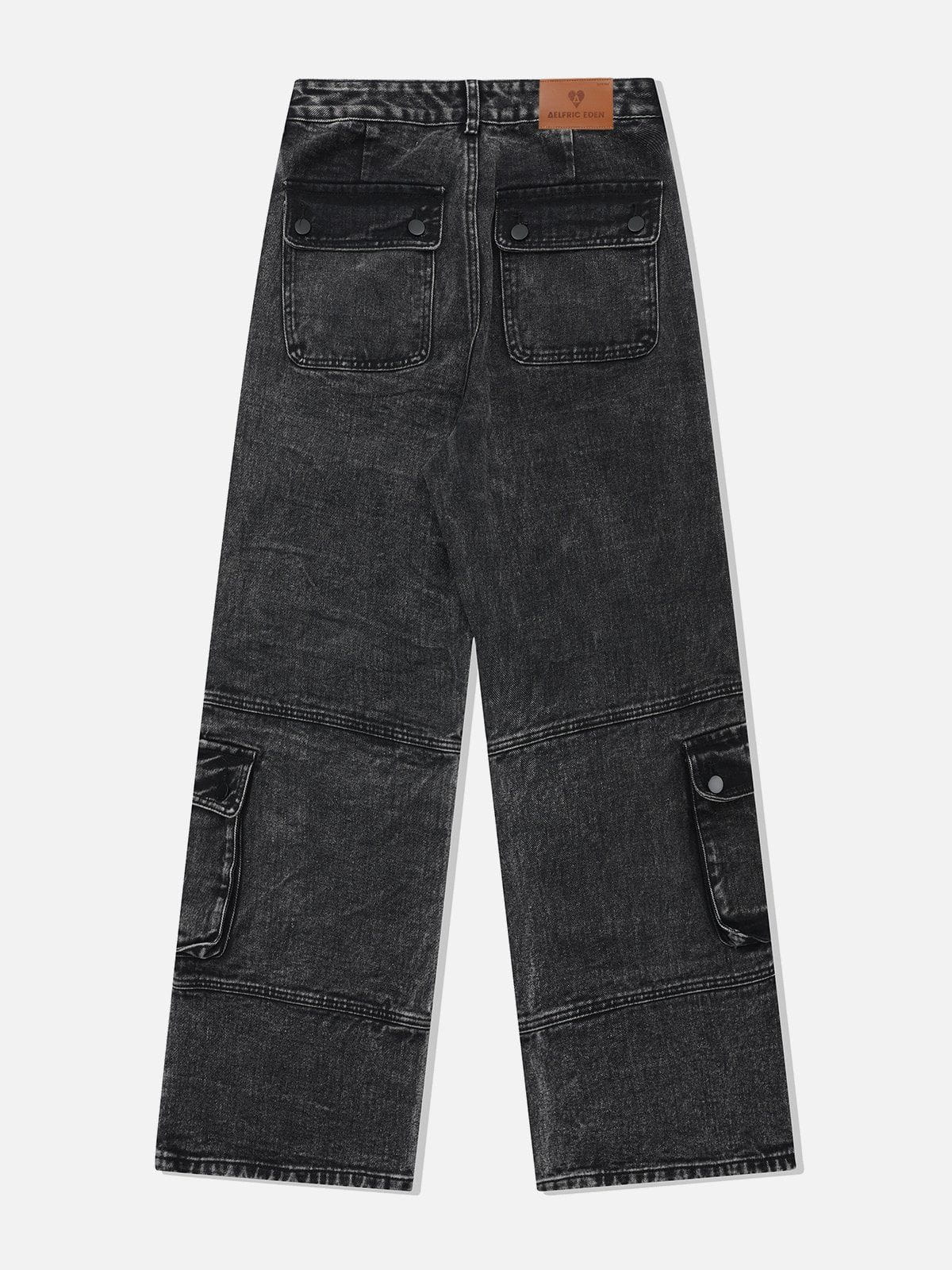Aelfric Eden Washed Multi Pocket Jeans