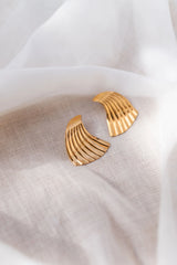 Golden Ayron Earrings