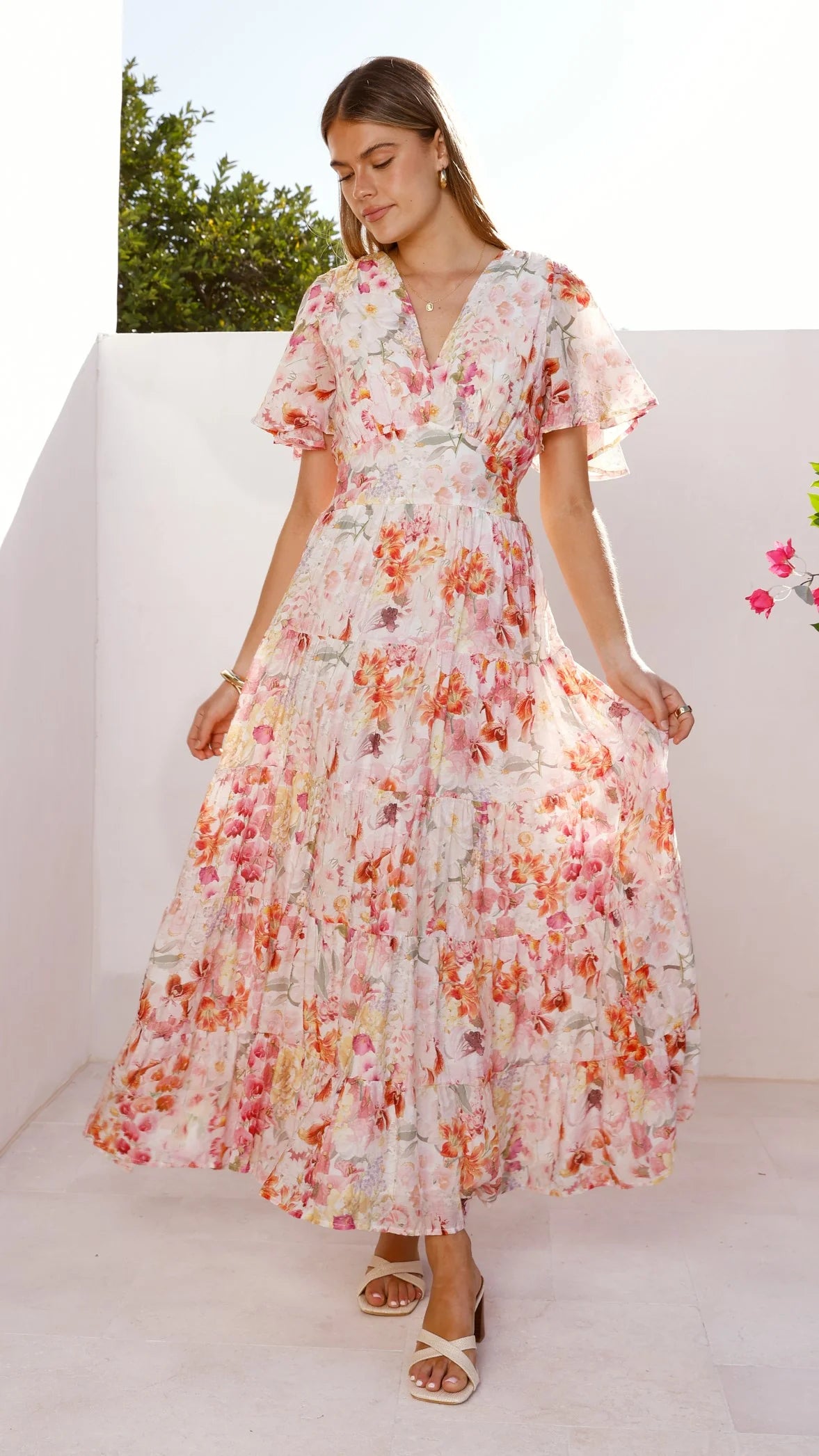 Jana Maxi Dress - Spring Floral