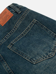 Aelfric Eden Double Waist Washed Barrel Jeans